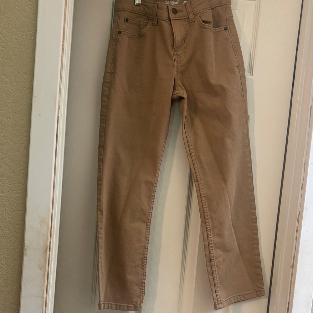 Cat & Jack Tan Stretch Jeans